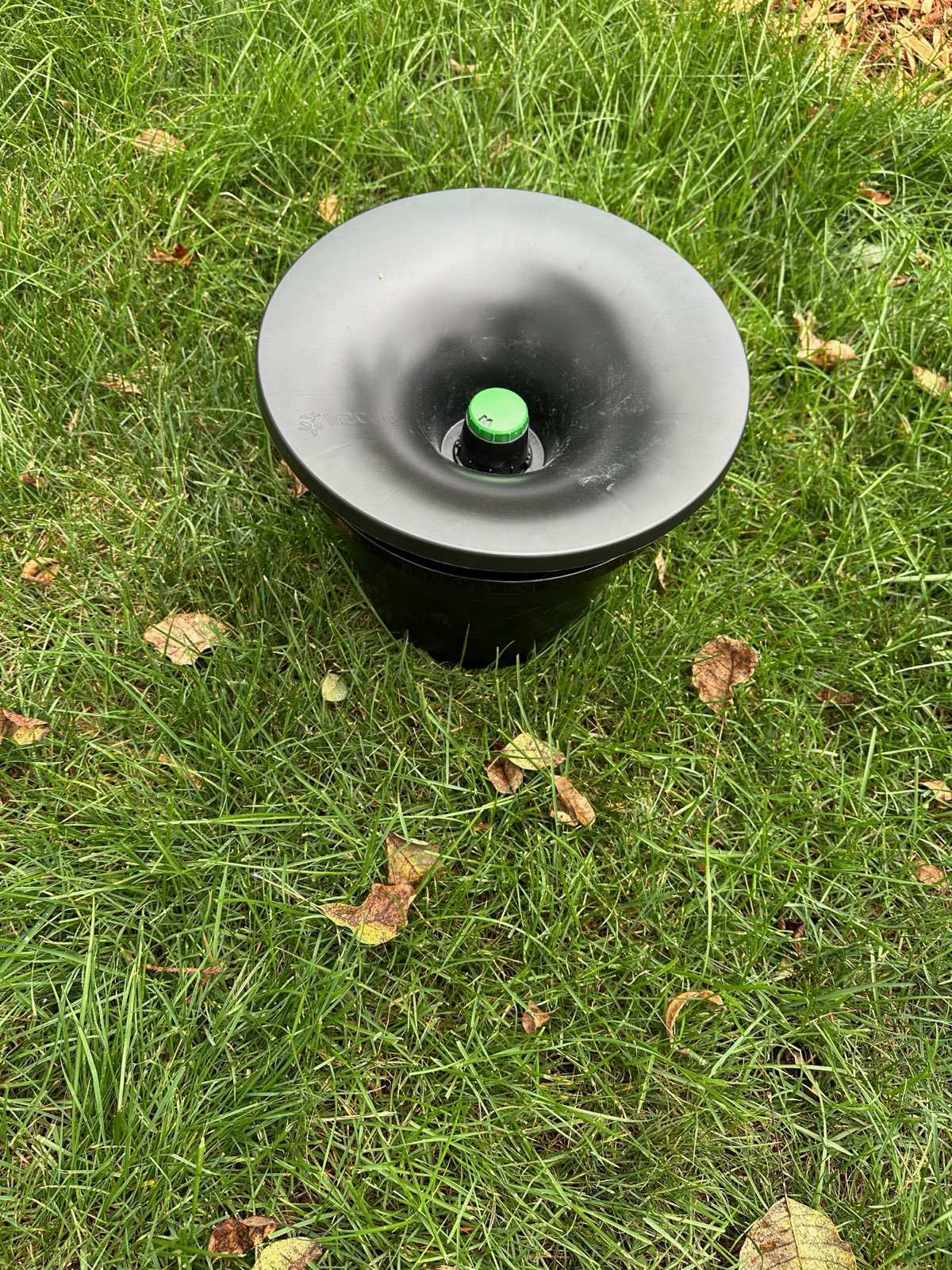 A mosquito station set out in a backyard in Central PA